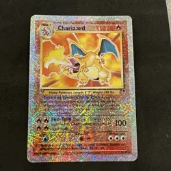 2002 Charizard - (Legendary) 3/110 Reverse Holo Rare Pokemon Card Ungraded - Image 1