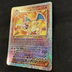 2002 Charizard - (Legendary) 3/110 Reverse Holo Rare Pokemon Card Ungraded - Image 2