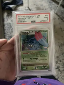 Tangrowth LV x Platinum Arceus Ultra Rare Holo Pokemon PSA 9 Mint - Image 1