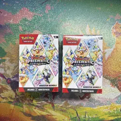 X2 Pokemon TCG Prismatic Evolutions Booster Bundle | New and Sealed - Image 1