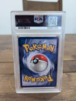 2003 Pokemon Aquapolis #1 Ampharos Reverse Foil PSA 8 - Image 3