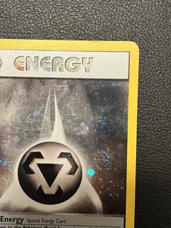 Metal Energy 19/111 Neo Genesis Holo Unlimited SWIRL Light Play Pokemon 2000 - Image 4