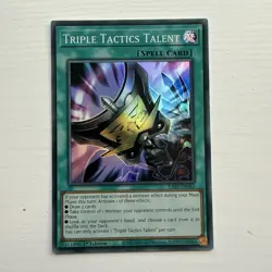 Yugioh Triple Tactics Talent RA01-EN063 1st Edition Ultra Rare - Image 1