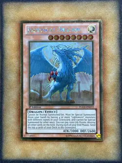 Yugioh Judgment Dragon PGLD-EN072 Gold Rare 1st Ed LP - Image 1