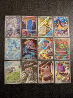 Battle Partners AR 12 Complete Set 101-112/100 sv9 Japanese Pokemon Cards - Image 1
