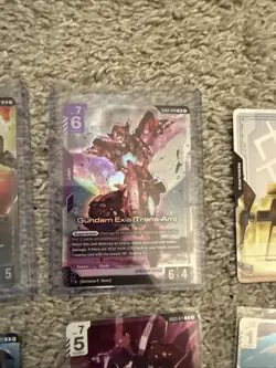 Gundam Card Game lot of 16, GD03 R/ LR cards - Includes Barbatos Lupus LR - Image 4