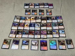 MTG IZZET Themed Blue / Red Magic The Gathering Card Lot+ Bonuses ! - Image 1