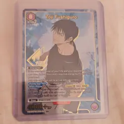 Toji Fushiguro UA08BT/JJK-026 4000+ BP Trigger Character Card Union Arena - Image 1