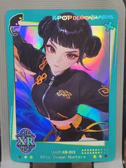 Zoey K-Pop Demon Hunters Exquisite Card Anime Holo XR XR-003 - Image 1