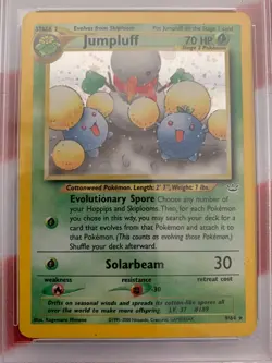 PSA 2001 P.M. NEO REVELATION, JUMPLUFF -HOLO #9 SHARP CARD - Image 2