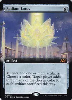 Radiant Lotus (Extended Art) M Aetherdrift 395 NM - Image 1