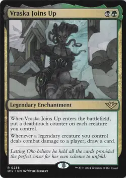 Vraska Joins Up R Outlaws of Thunder Junction 236 NM - Image 1
