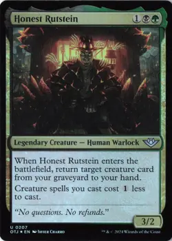 Honest Rutstein U Outlaws of Thunder Junction 207 NM Foil - Image 1