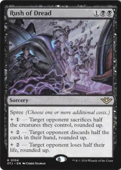 Rush of Dread R Outlaws of Thunder Junction 104 NM - Image 1