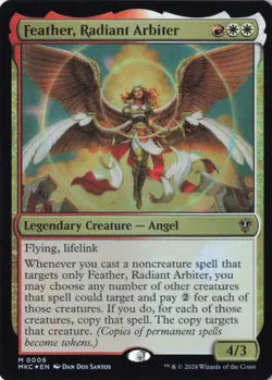 Feather, Radiant Arbiter M Commander: Murders at Karlov Manor 6 NM - Image 1