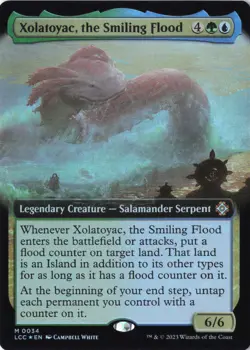 Xolatoyac, the Smiling Flood Foil (Extended Art) M Commander: The Lost Caverns o - Image 1