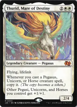 Thurid, Mare of Destiny (Anime) M Foundations Jumpstart 33 NM - Image 1