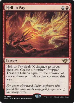 Hell to Pay R Outlaws of Thunder Junction 126 NM - Image 1