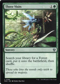 Three Visits U Commander: Murders at Karlov Manor 189 NM - Image 1