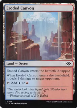 Eroded Canyon L Outlaws of Thunder Junction 256 NM - Image 1