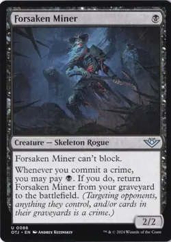 Forsaken Miner U Outlaws of Thunder Junction 88 NM - Image 1