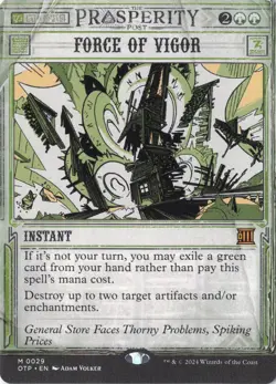 Force of Vigor M Outlaws of Thunder Junction: Breaking News 29 NM - Image 1