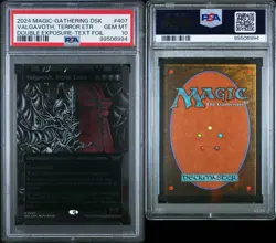 Valgavoth, Terror Eater (Showcase) Textured Foil, Duskmourn PSA 10 Mtg - Image 3