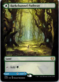 Barkchannel Pathway (Borderless) R Kaldheim 290 NM - Image 1