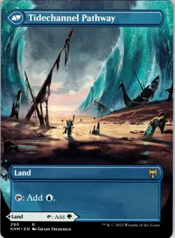 Barkchannel Pathway (Borderless) R Kaldheim 290 NM - Image 2