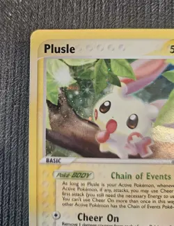 Pokemon Plusle 8/97 Holo. Near Mint Condition. - Image 4
