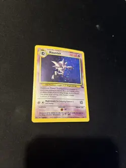 Haunter - 6/62 - Pokemon Fossil Unlimited Holo Rare Card WOTC NM - Image 2