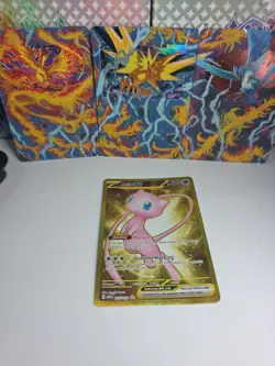 Pokemon Mew EX TCG Scarlet Violet-151 Holo Hyper Rare Card 205/165 - Image 1