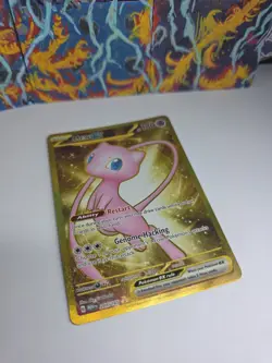 Pokemon Mew EX TCG Scarlet Violet-151 Holo Hyper Rare Card 205/165 - Image 3