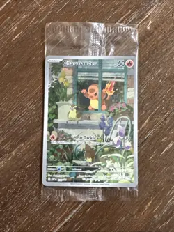 2023 Pokemon SVP EN 044 Charmander Obsidian Flames Black Star Promo Sealed - Image 1