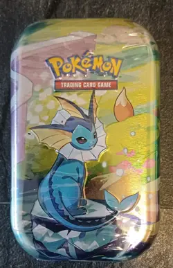 Vaporeon and Flareon Pokemon TCG Prismatic Evolutions Tin Factory Sealed Brand N - Image 4