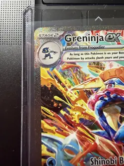 2024 POKEMON GRENINJA EX TWILIGHT MASQUERADE SPECIAL ILLUSTRATION #214/167! MINT - Image 2