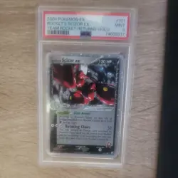 Pokemon Rocket's Scizor ex EX Team Rocket Returns Holo Rare #101 PSA 9 Mint - Image 1