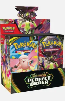 Pokemon Mega Evolution Perfect Order Booster Box Sealed - Image 1