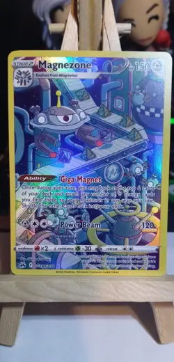 Magnezone GG18/GG70 Pokemon Crown Zenith Galarian Gallery Full Art A.O.C - Image 1