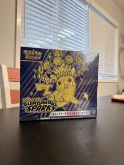 Pokemon Surging Sparks ETB Box Factory Sealed - Image 1