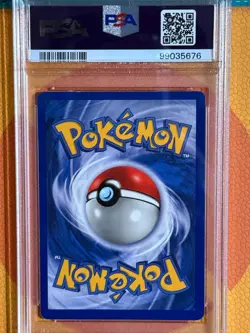 1999 Pokemon Game Base Set Game Magneton Holo #9 PSA 7 NM - Image 3