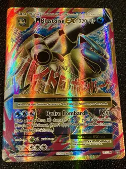 Mega Blastoise EX 102/108 Full Art 2016 XY Evolutions PACK FRESH NM/MINT Pokemon - Image 1