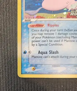 Pokemon Mantine 45/109 Ex Team Rocket Returns Holo Stamped. Near Mint. - Image 3
