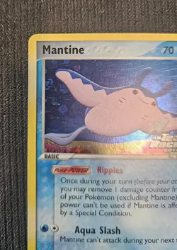 Pokemon Mantine 45/109 Ex Team Rocket Returns Holo Stamped. Near Mint. - Image 4