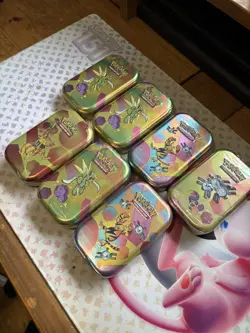 Pokemon Scarlet Violet 151 Mini Tin Set of 7 - brand new - Image 2