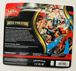 Pokemon Mega Evolution - Golduck 3-Pack Booster Blister Factory Sealed - Image 2