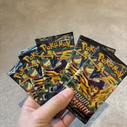 Pokemon TCG - Crown Zenith - 5x Booster Pack - Sealed - Image 4