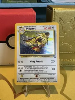 Pokemon TGC Pidgeot 8/64 Jungle 1999 Holo NM - Image 3