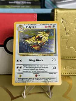 Pokemon TGC Pidgeot 8/64 Jungle 1999 Holo NM - Image 4