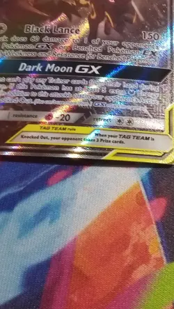 Pokemon Umbreon and Darkrai gx tag team black star promo - Image 3